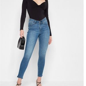 Express Modern Skinny Low Rise Jeans